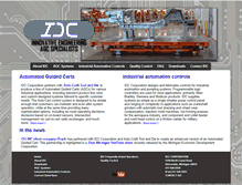 Tablet Screenshot of idccorporation.com